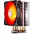 AIRCOOLER DEEPCOOL GAMMAXX 400 V2 LED VERMELHO INTEL / AMD RPM 1650 - DP-MCH4-GMX400V2-RD - Imagem 2