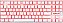TECLADO MECANICO REDRAGON KUMARA SINGLE COLOR LUNAR WHITE SWITCH VERMELHO TECLADO MECANICO REDRAGON KUMARA LUNAR WHITE LED VERMELHO SWITCH VERMELHO, K552W-2-PT-RED - Imagem 4