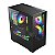 Gabinete Gamer Kyrios Micro Atx 3 Fans RBG Preto Mymax(MCA-K40-BK) - Imagem 1