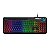 Teclado Gamer Gamdias Ares P2A, RGB, ABNT2, USB, Black - Imagem 1
