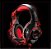 HEADSET GAMER WARRIOR RAMA USB+P3+P2 RED LED PH219 MULTILASER - Imagem 1