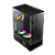 GABINETE GAMER GAMDIAS ATLAS E1 PRETO COM 3 FAN 120MM ARGB - Imagem 4