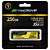 SSD M.2 NVMe Macrovip Gold 256GB 2280 PCIe Gen 3x4 Preto e Amarelo MVGLD/256GB - Imagem 1
