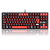 Teclado Mecanico Gamer Flamengo Nation LED Vermelho E Preto Switch Brown Redragon FL576 - Imagem 6