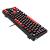 Teclado Mecanico Gamer Flamengo Nation LED Vermelho E Preto Switch Brown Redragon FL576 - Imagem 3
