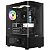 Gabinete Gamer Gamdias Atlas E2 CG, Mid Tower, Vidro Temperado, ATX, Sem Fonte, Com 3 Fans ARGB, Preto - Imagem 1