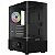 Gabinete Gamer Gamdias Atlas E2 CG, Mid Tower, Vidro Temperado, ATX, Sem Fonte, Com 3 Fans ARGB, Preto - Imagem 6
