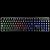 TECLADO GAMER MEMBRANA KALKAN HATI PRETO ABNT2 RAINBOW KLK00012 - Imagem 2