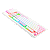 TECLADO MECANICO GAMER REDRAGON KALA RGB BRANCO COM ROSA SWITCH AZUL ABNT2 K557W P-RGB (PTBLUE) - Imagem 3