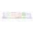 TECLADO MECANICO GAMER REDRAGON KALA RGB BRANCO COM ROSA SWITCH AZUL ABNT2 K557W P-RGB (PTBLUE) - Imagem 4