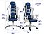 Cadeira Gamer MX5 Giratoria Branco e Azul Marinho(MGCH-MX5/BLMR) - Imagem 6