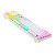 TECLADO MECANICO GAMER REDRAGON MITRA BRANCO E ROSA RGB COM SWITCH AZUL K551W P-RGB (PTBLUE) - Imagem 6