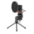 Microfone Gamer Redragon Seyfert Profissional Podcast, P2, Com Tripé E Pop Filter - GM100 - Imagem 1
