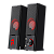 Caixa de Som Soundbar Gamer Redragon Orpheus Stereo 2.0, 2x3W, P2 + USB, Com Led, Preto E Vermelho - GS550 - Imagem 4