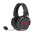 Headset Gamer Redragon Arrow Preto 2.4GHz, Bluetooth, 7.1 Surround Virtual USB Tipo-C Mic Removível Drivers 53mm H858 - Imagem 1