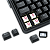 Teclado Magnético Gamer Redragon UCAL, RGB, Switch Magnético, Layout 75%, Hot-Swap, ABNT2, USB Tipo-C, Preto - K673RGB-M - Imagem 2