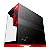 GABINETE GAMER GEOMETRIC MODEL 5 REDRAGON S/FAN GEO-M5-RD - Imagem 6