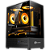 Gabinete Gamer Kalkan Hakon S/fan S/fonte Micro-atx Vidro Temperado Duplo Usb 3.0 Panorâmico - KLK00080 - Imagem 1