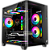 GABINETE GAMER KALKAN MIDGARD CURVE PRETO SEM FAN KLK072 - Imagem 1