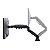 Suporte Articulado Com Pistão a Gas Para Monitor ELG, 17 Pol. a 35 Pol. Preto, F80N - Imagem 4