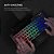 Teclado Gamer Centauri Mini, 67 Teclas Membrana, Iluminação RGB, Anti-ghosting, Abnt2, Preto, Elg TGCT - Imagem 3
