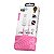 Cabo USB-C ELG com LED Inteligente, Recarga Rápida 15W 3A, Sincronização de Dados, 1 metro, Rosa LEDC10PK - Imagem 1