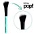 Pincel Para Blush Chanfrado Pop106 - Miss Frandy - Imagem 2