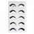 Cartela De Cilios Postiços 5 Pares 3D Mini Cat - Imagem 1