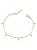 Pulseira Banho de Ouro18K com Cristais Coloridos - Imagem 2