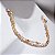 Pulseira Fio Duplo Cartier Banho de Ouro 18K - Imagem 1