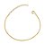 Pulseira Mini Elo Cadeado Banho de Ouro 18K - Imagem 1