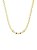 Colar Choker Elos Lisos 30cm Banho de Ouro 18K - Imagem 2