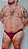 JOCK ARRASTÃO VERMELHO COM FORRO E FAIXA LARGA PLUS SIZE - Imagem 1