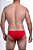 TANGA EM SUPLEX  VERMELHO COM  FIOS LATERAIS  COM REGULADOR - Imagem 3