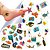 Coleção com 40 Tatuagens Infantil Procurando Nemo Disney - Imagem 4