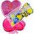 Kit Cinderela 100 Adesivos + Porta Adesivo + Quebra Cabeça Princesas Disney - Imagem 4