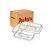 Pote Retangular Freezer/Microondas - PraFesta - Caixa com 15 pacotes - Imagem 1