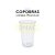 Copo Descartável 300 ml Transparente (PP) - Com 100 Un - Copobras/Cristalcopo - Imagem 1