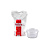 Pote 250 ml Redondo Cristal c/ LACRE c/ 10 - Prafesta - Imagem 1