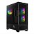 GABINETE GAMER GAMDIAS ATLAS M1 DIGITAL, MID-TOWER, VIDRO TEMP, 3 FANS, BLACK - ATLAS M1 - Imagem 1