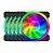 KIT 5 FANS 120MM T-DAGGER, RAINBOW, BLACK - T-TGF515 - Imagem 2