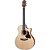 Violão Crafter GAE 6/N Grand Auditorium Solid Spruce Natural Eletroacústico - Imagem 1