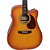 Violão Cort MR500E LVBS Light Burst Satin Solid Spruce Folk Cutaway - Imagem 2