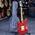 Guitarra Seizi Vintage Shinobi ST SSS Fiesta Red com Bag - Imagem 9