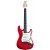 Guitarra Seizi Vintage Shinobi ST SSS Fiesta Red com Bag - Imagem 1