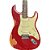 Guitarra Seizi Shinobi ST Relic Fiesta Red com Case - Imagem 2