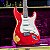 Guitarra Seizi Shinobi ST Relic Fiesta Red com Case - Imagem 8