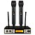 Microfone Sem Fio UHF Kadosh K402M Dinâmico de Mão Duplo - Imagem 1
