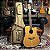 Violão Crafter DE-7N Solid Cedar Dreadnought Cutaway - Eq Plataform TV Gold - c/ bag - Imagem 1