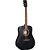 Violão Cort AD810E BKS Spruce Black Satin Folk - Imagem 1